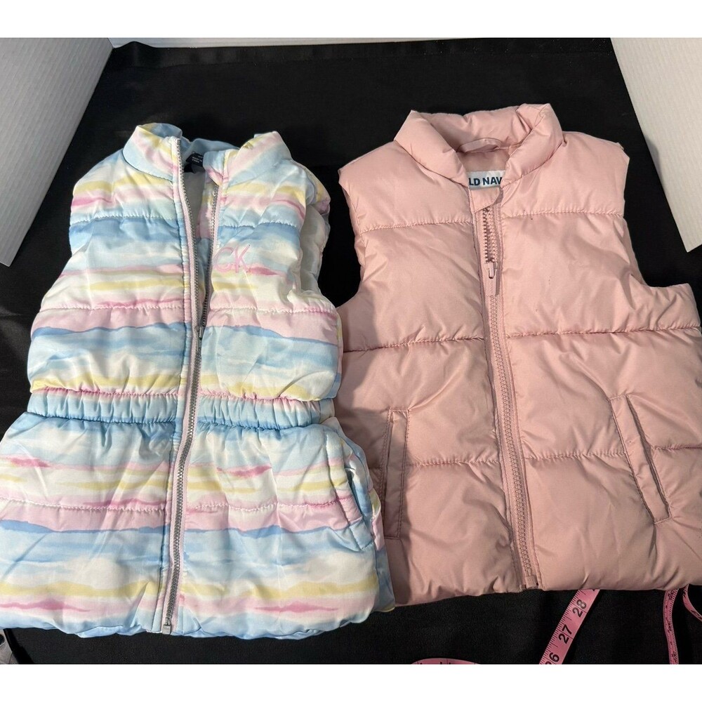 Calvin Klein & Old Navy Vest Kids Size 4T Puffer Vest Sleeveless